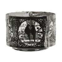 Aroma Silhouette Silver Carousel Doves Shade  Extra Image 1 Preview